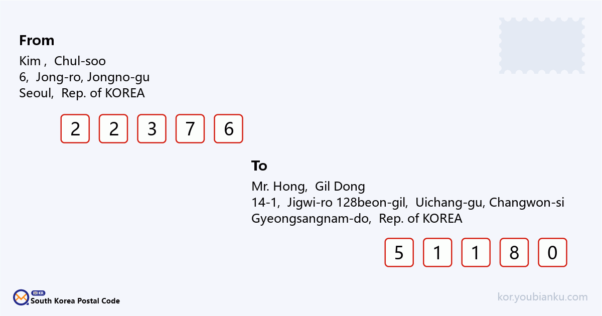 14-1, Jigwi-ro 128beon-gil, Uichang-gu, Changwon-si, Gyeongsangnam-do.png